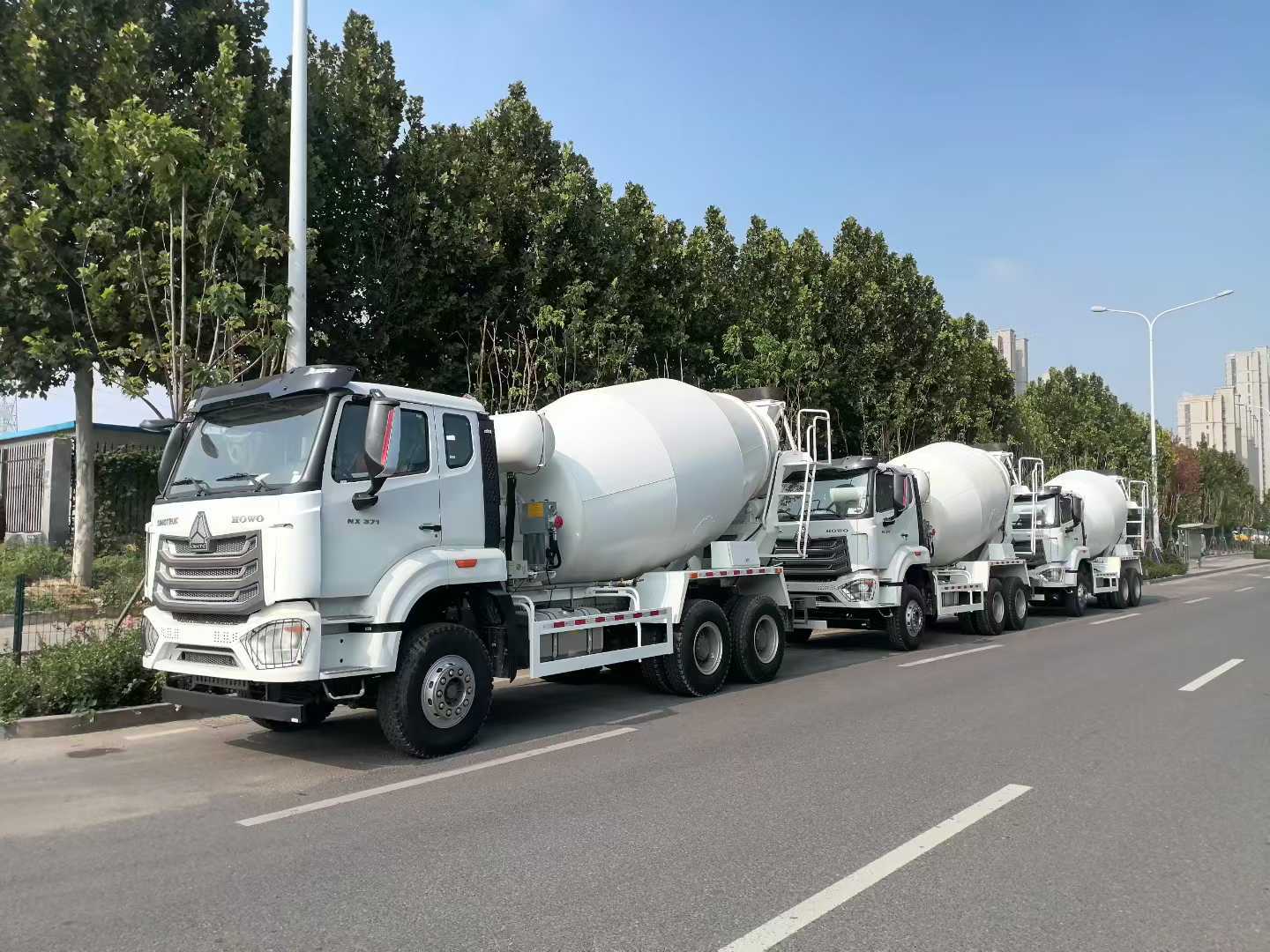 2025 Zoomlion HOWO NX 6X4 Beton Mikseri Kamyonu, 300-400hp Euro 2/Euro 3 Dizel Motorlu