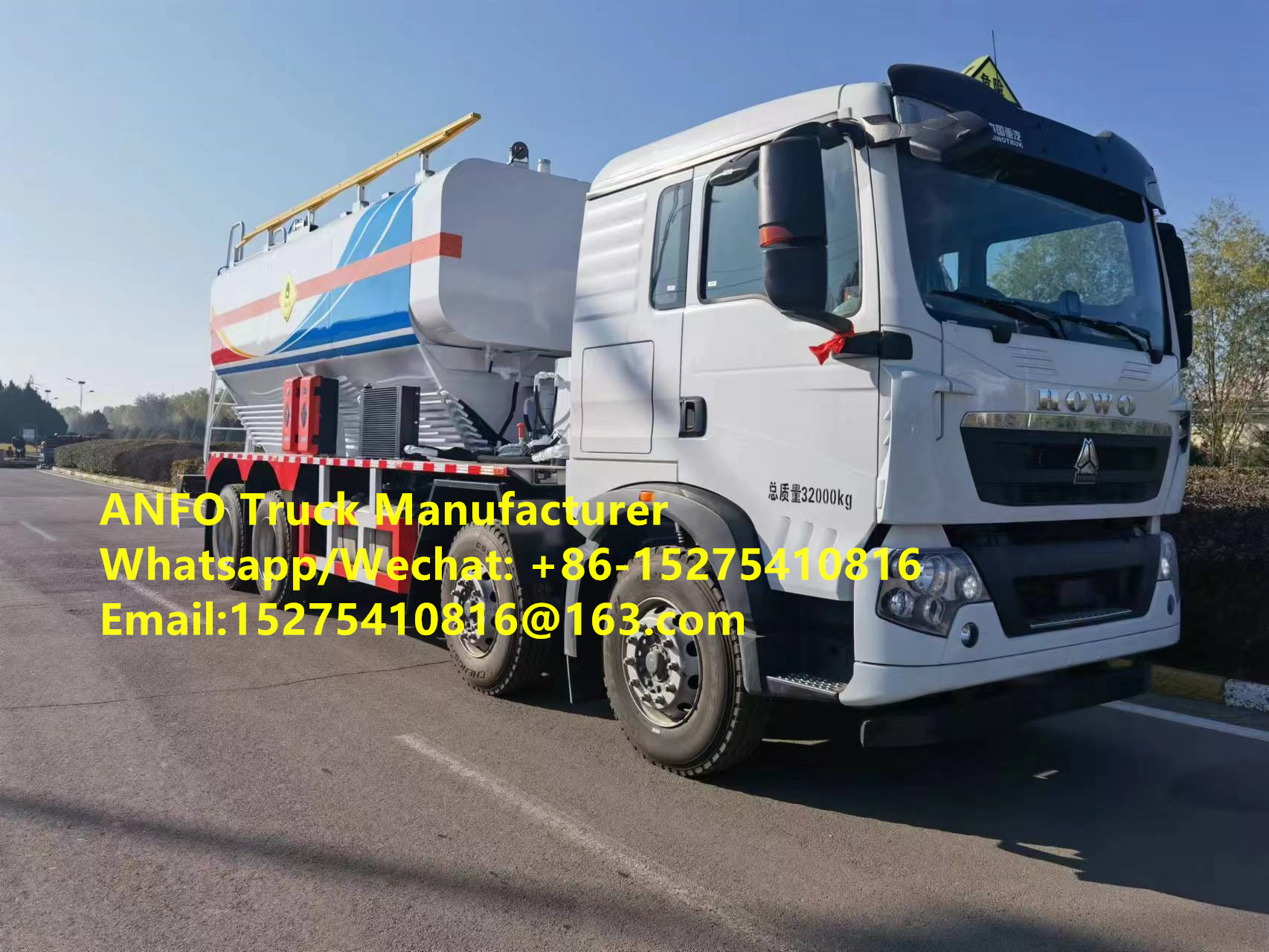 Daha ucuz fiyat Yüksek kalite Эрдэнэт Тавантолгой 15/20/25T газар дээр нь холих, цэнэглэх машин ANFO тэсрэх бодисын ачааны машин Эмульс Монголын нүүрсний тԩмрийн хүдрийн уурхайн тэсэлгээний үйлчилгээ MMU