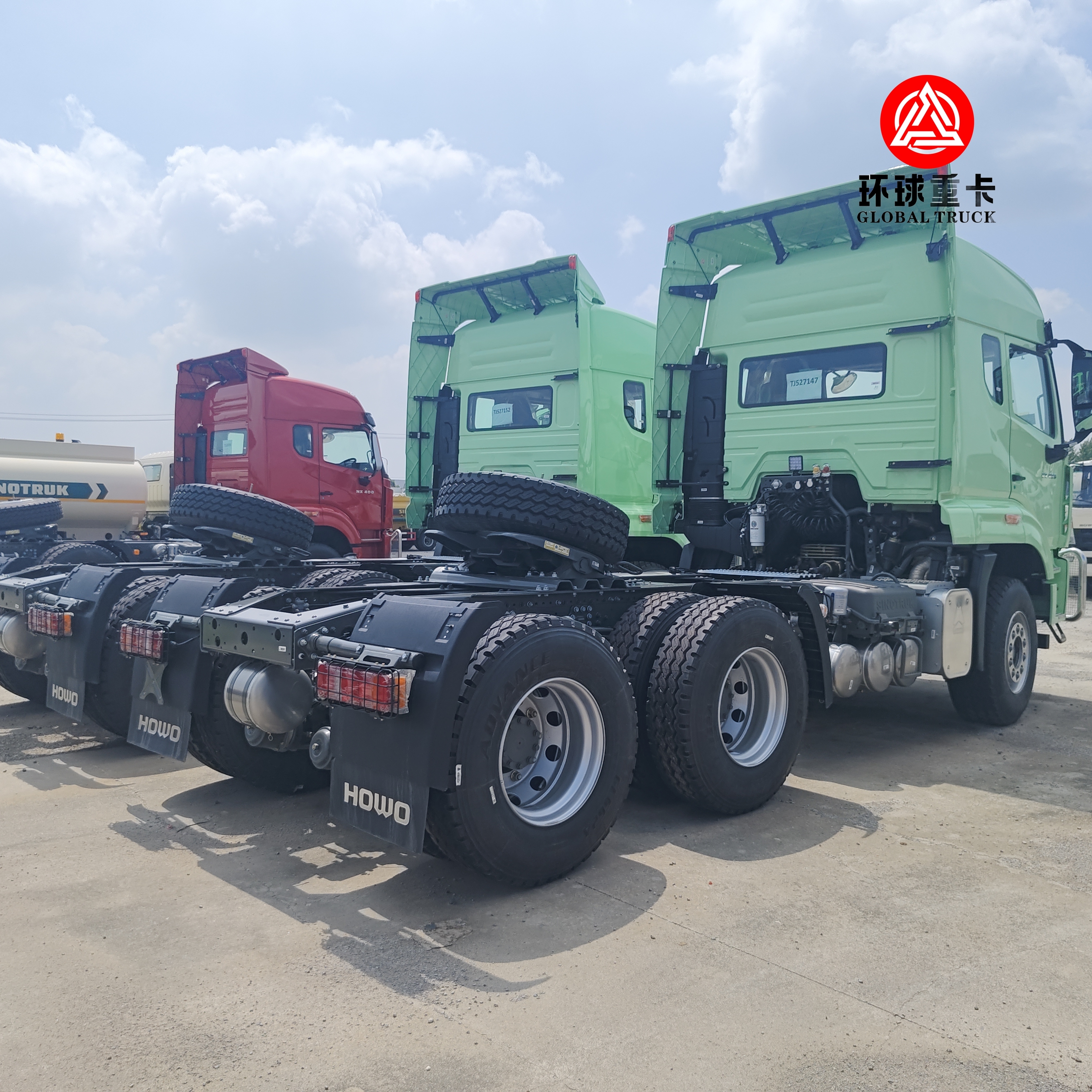 Yepyeni Sinotruk HOWO NX 430HP 6x4 Sürüş Ağır Güçlü Traktör Kamyon Afrika Pazarı için Başlıca Taşıyıcı