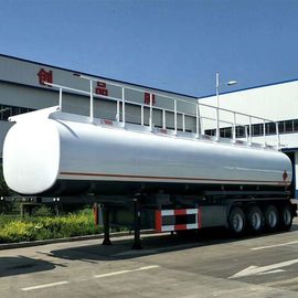 42000 Litre Yağ Yakıt Deposu Karbon Çelik Matrrial ve FUWA Akslı Ağır Hizmet Tipi Yarı Römorklar